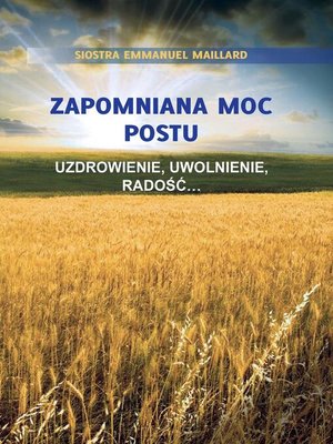 cover image of Zapomniana Moc Postu